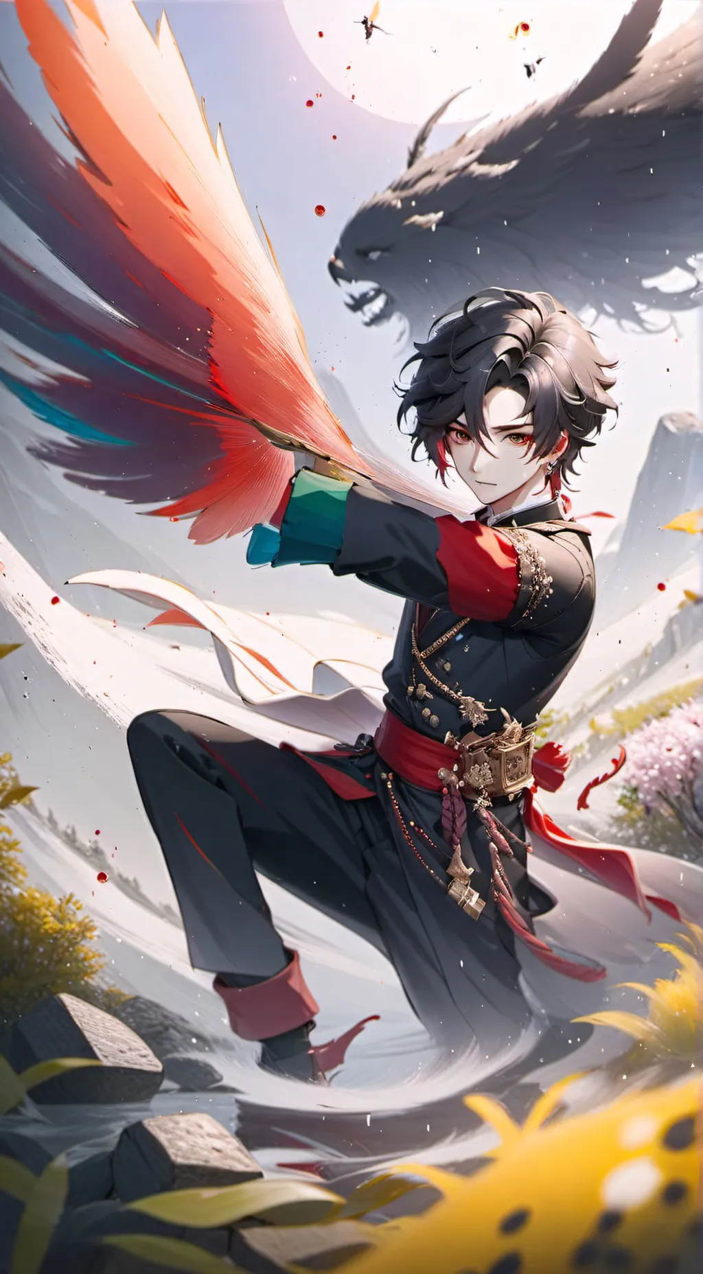 ai character: David background