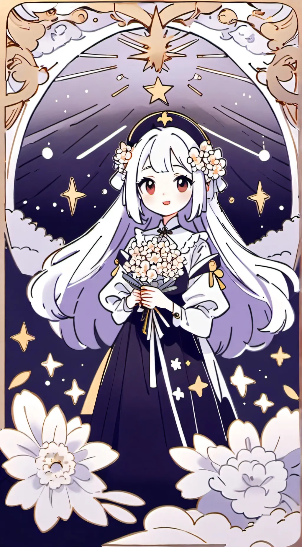 ai character: midnight  background
