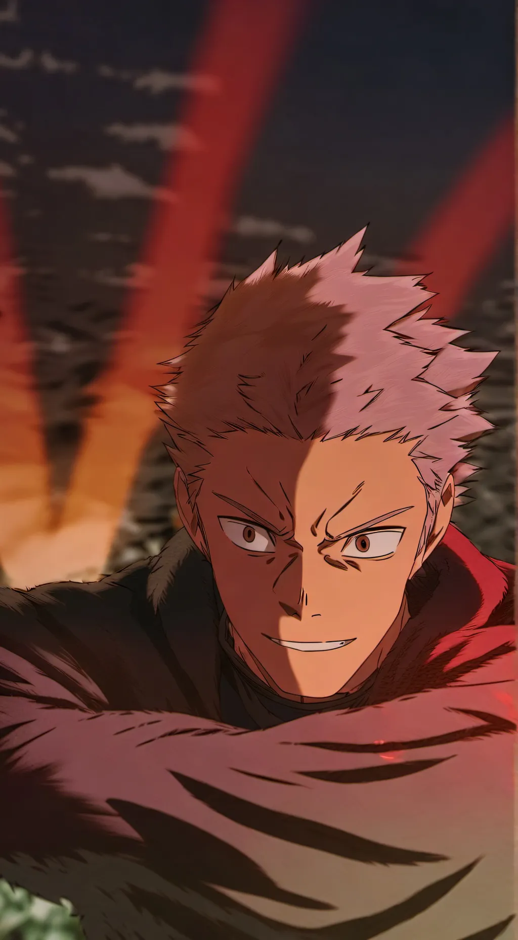 ai character: jjk manga sukuna background