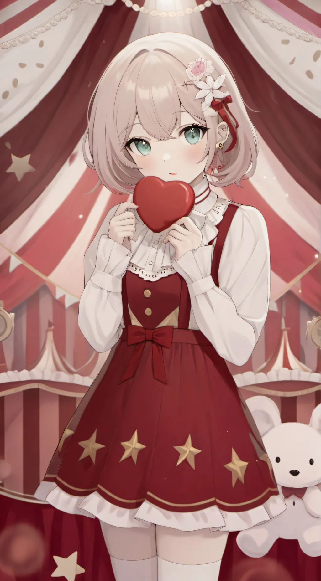 ai character: Amazing Digital 🎪  background