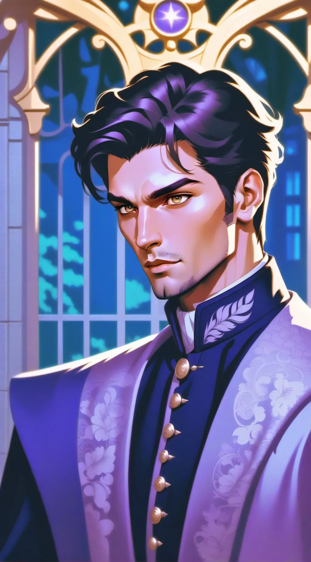 ai character: Lorenzo St John  background