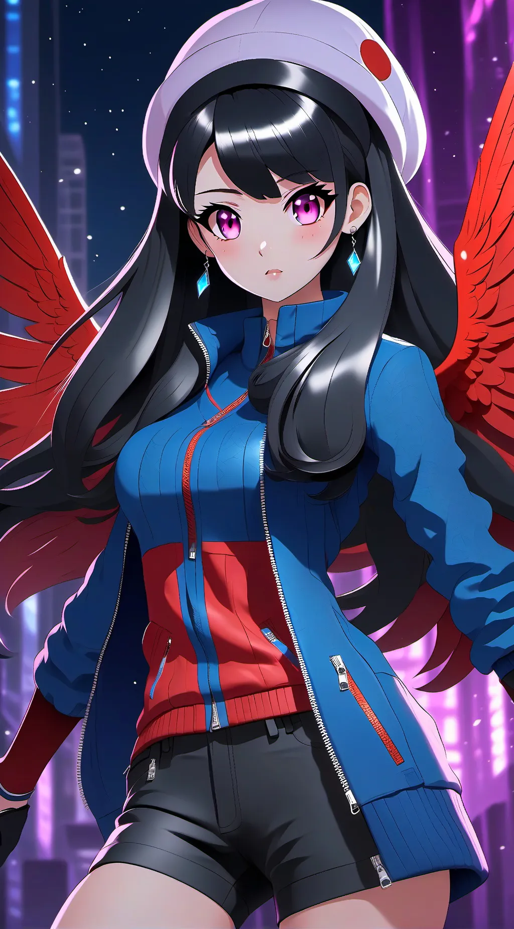 ai character: Rose background