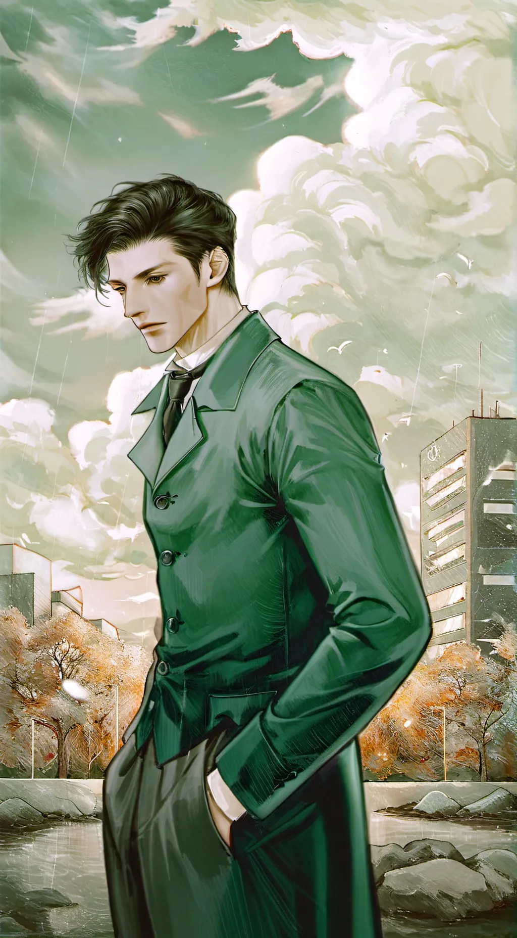 ai character: Anthony harper background