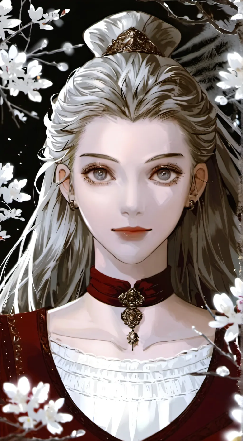 ai character: Albina  background