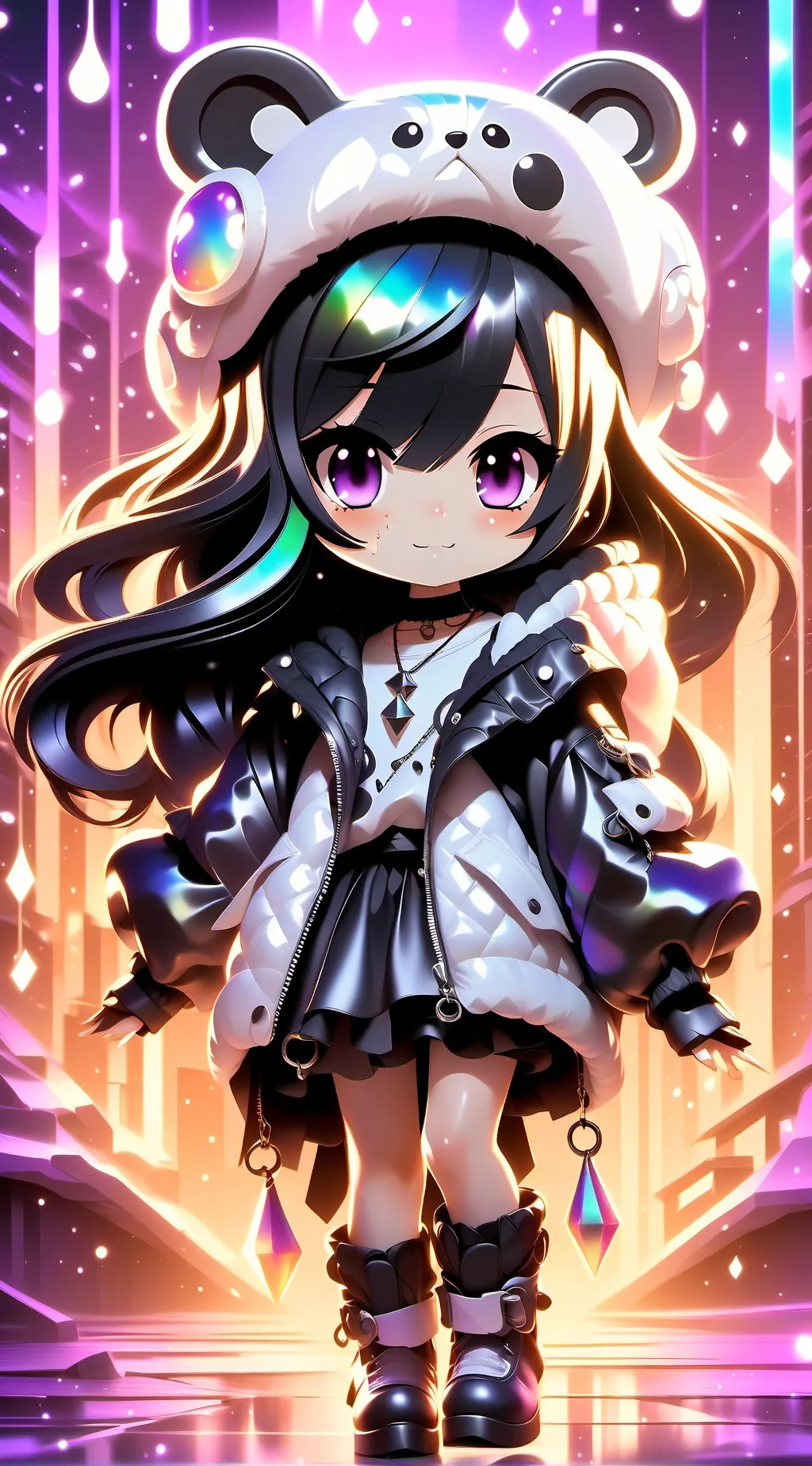 ai character: death  background