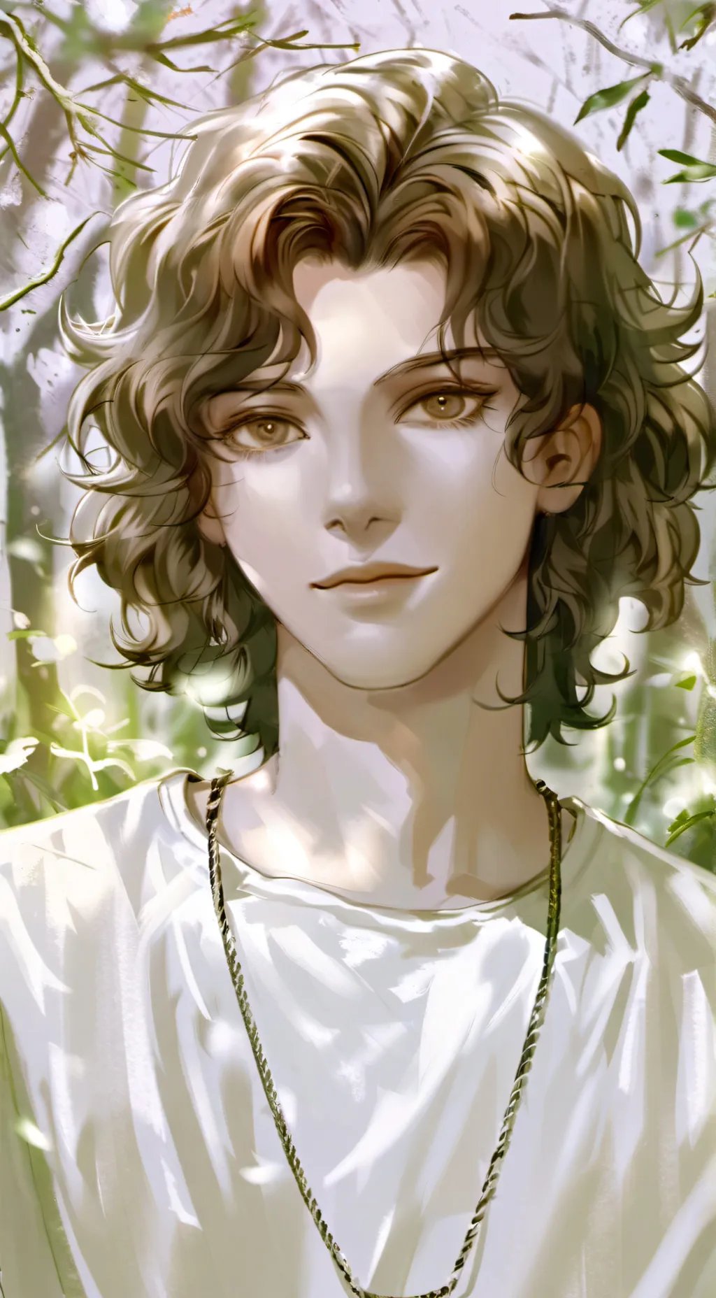 ai character: Sebastian  background