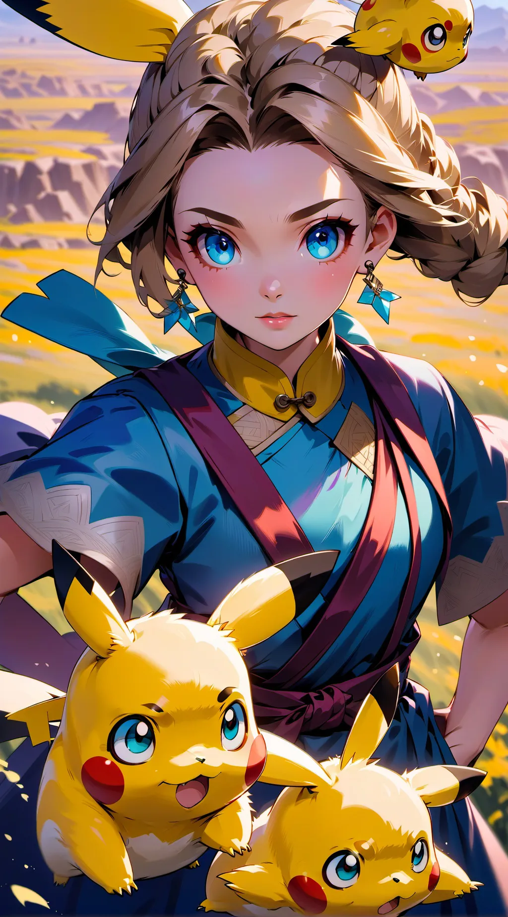 ai character: Irl class 9 background