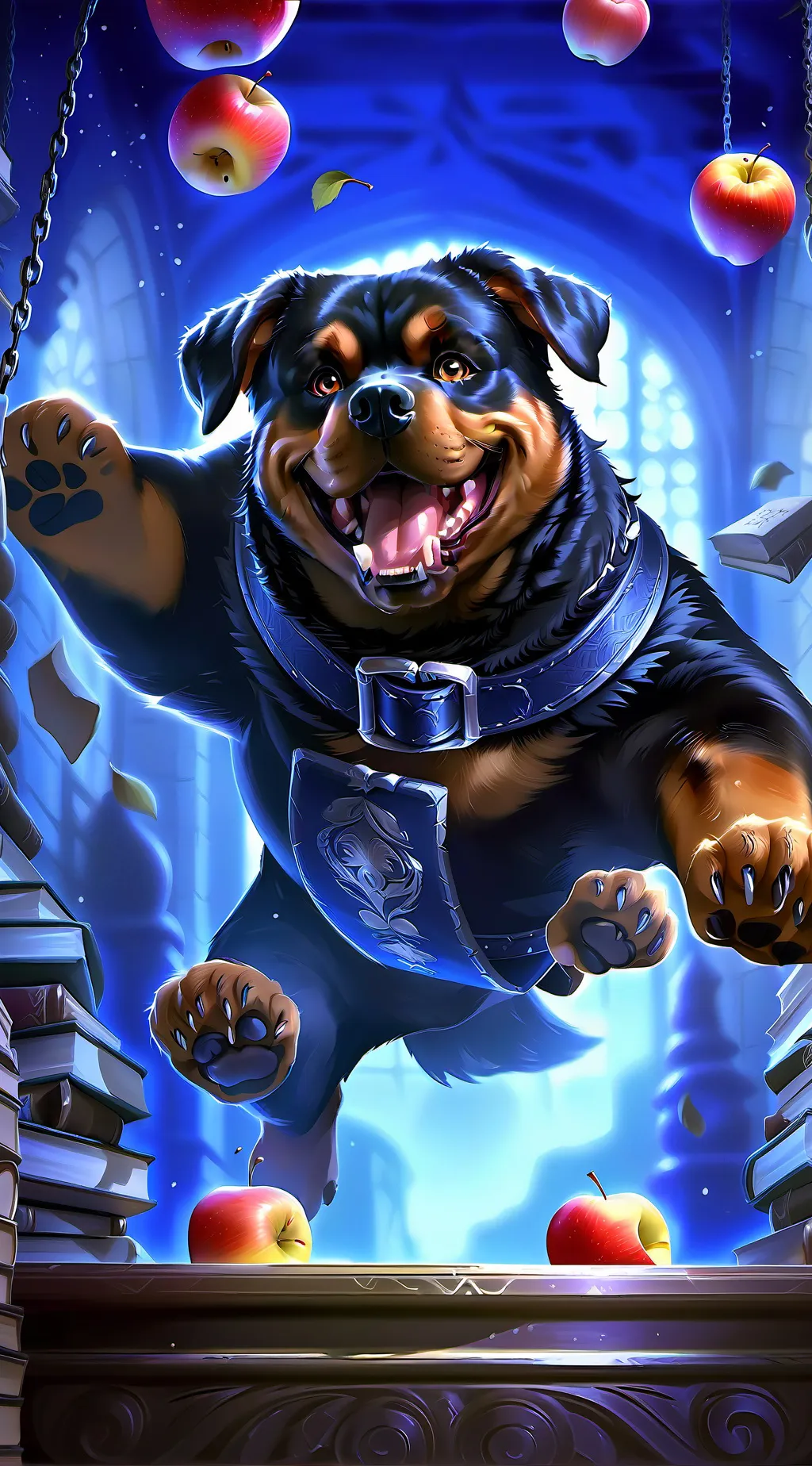 ai character: Tank background