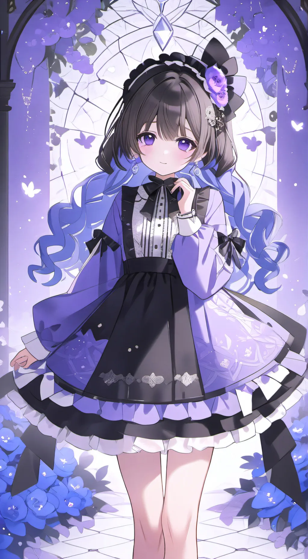 ai character: Yandere mita background