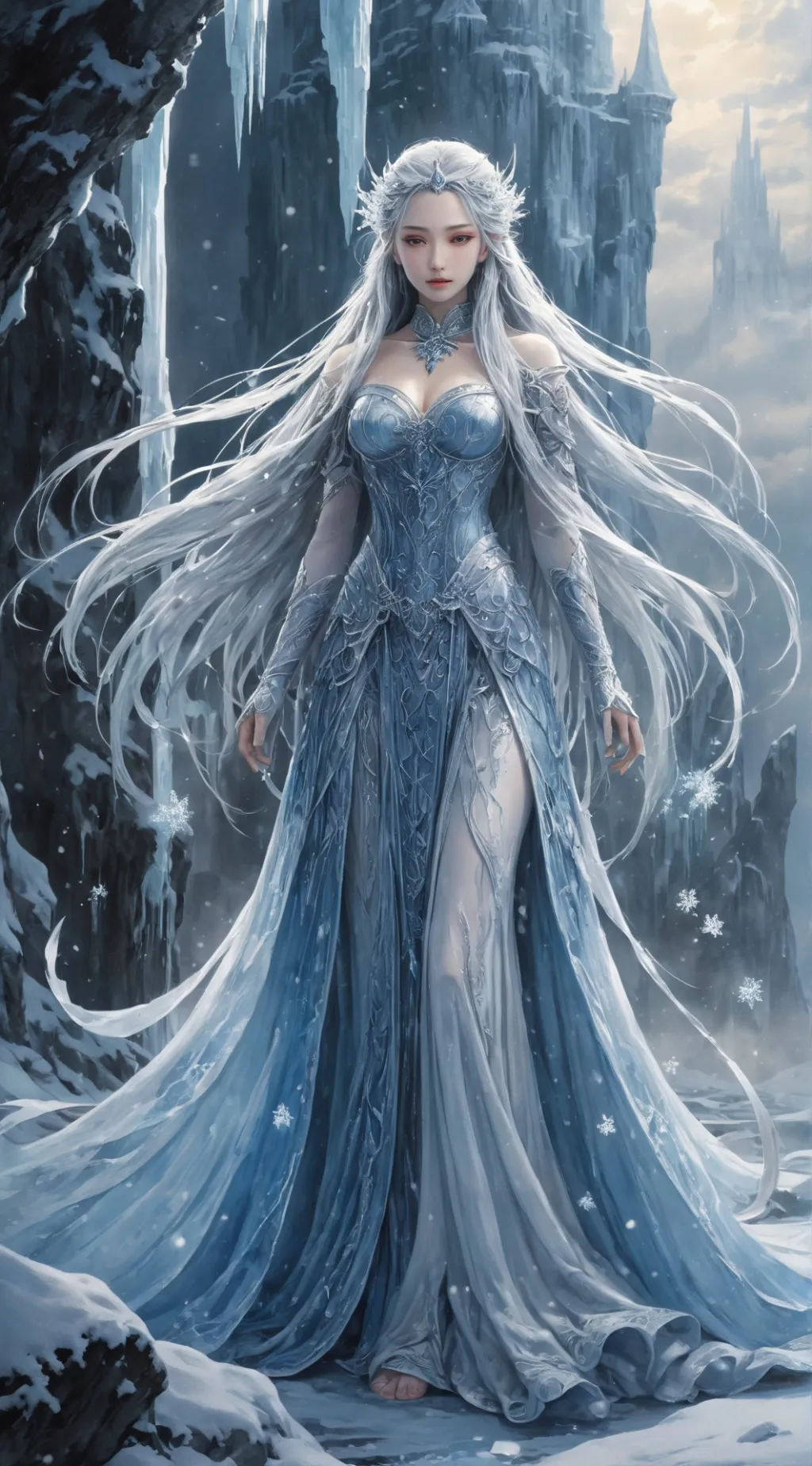 ai character: EleonoraViltaria  background