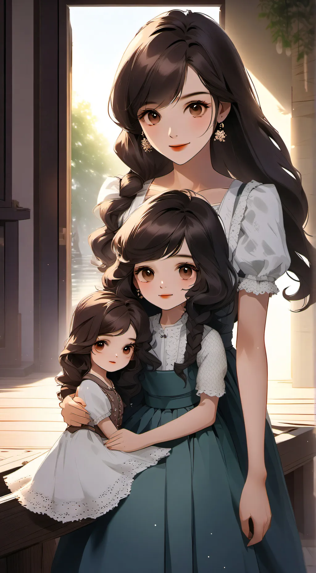 ai character: Nanny background