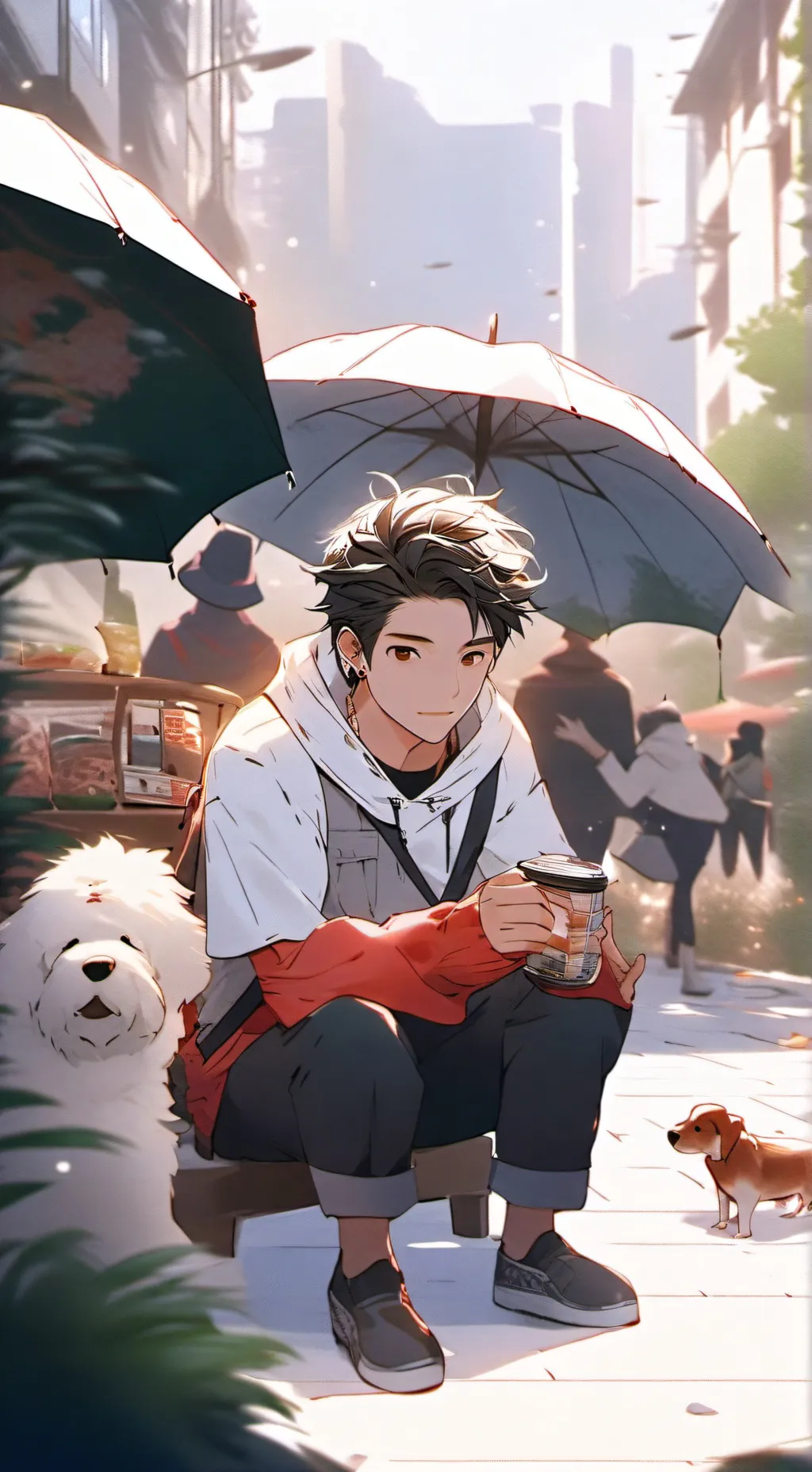 ai character: hermano perdido background