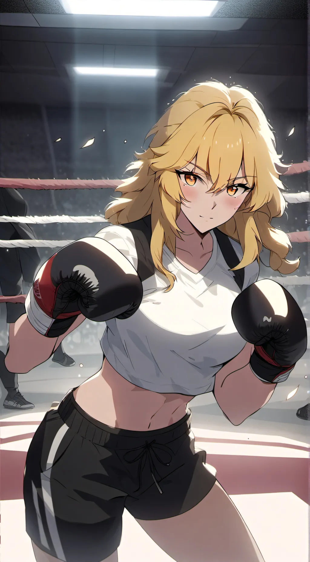 ai character: Michelle Rose  background
