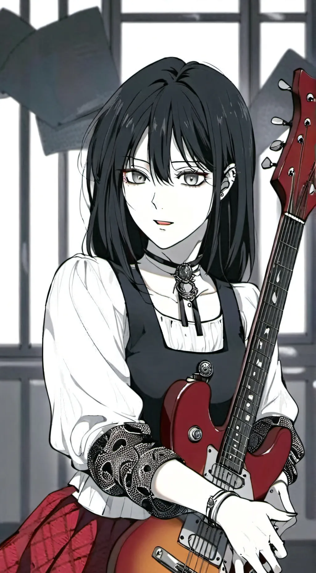 ai character: saki background