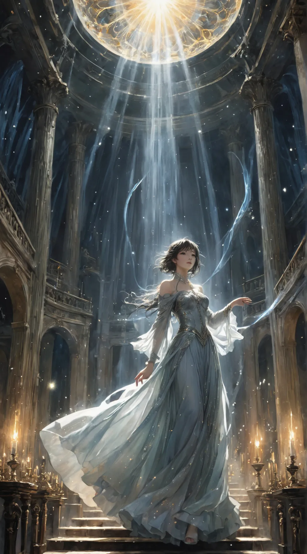 ai character: EleonoraViltaria  background