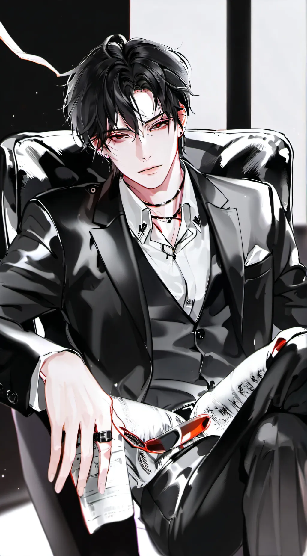 ai character: ~{ANGELO}~ background