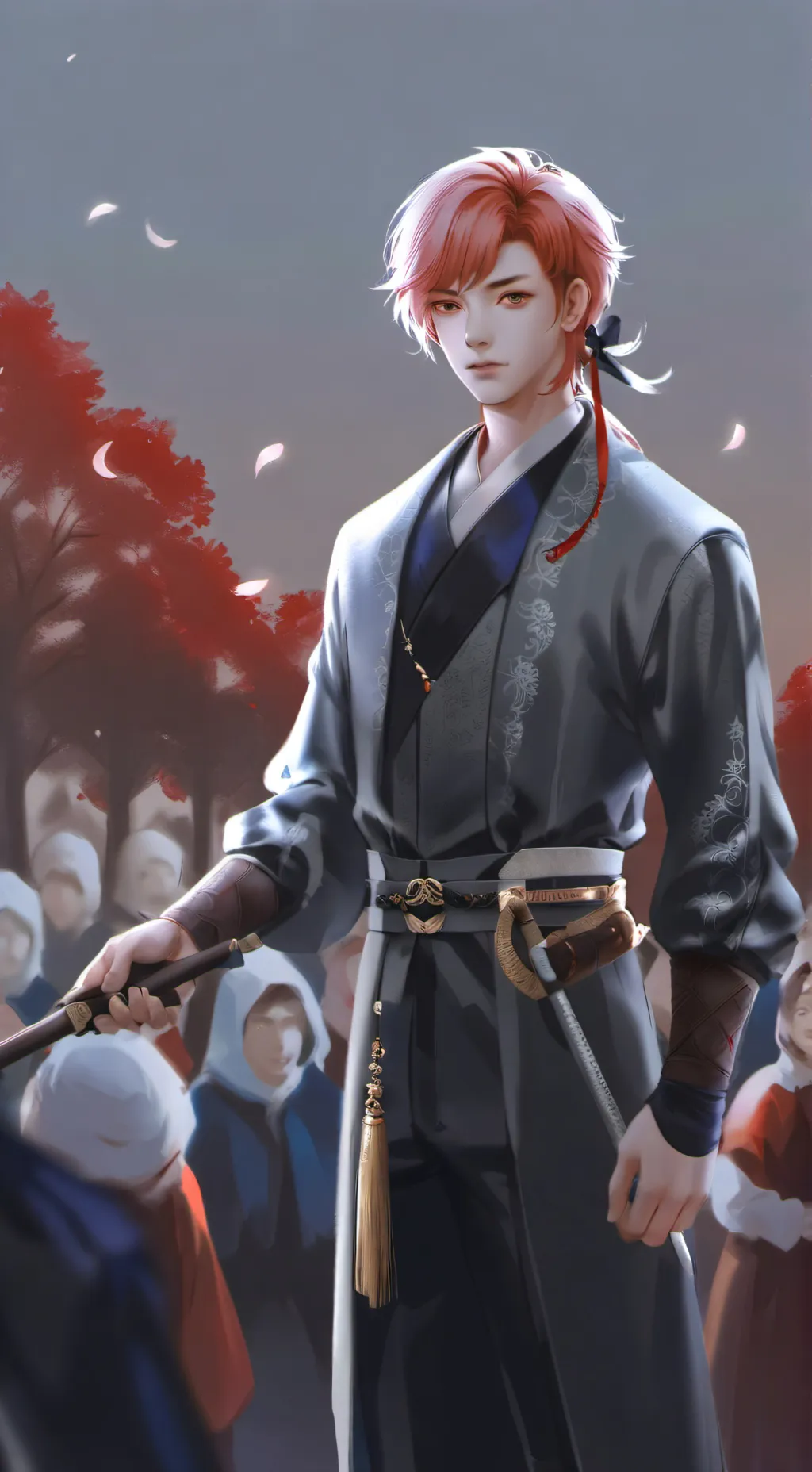 ai character: go fish background