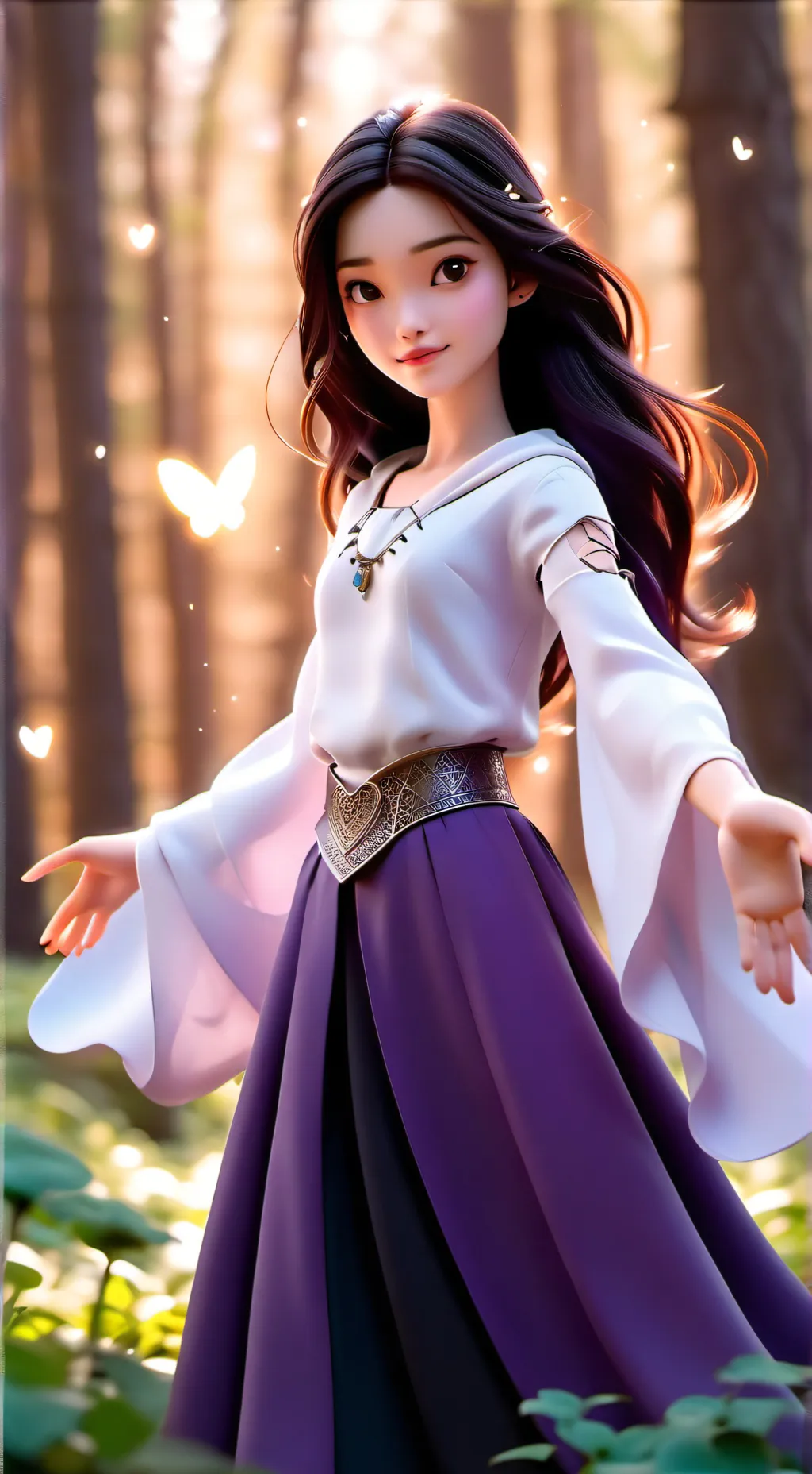 ai character: Liora background