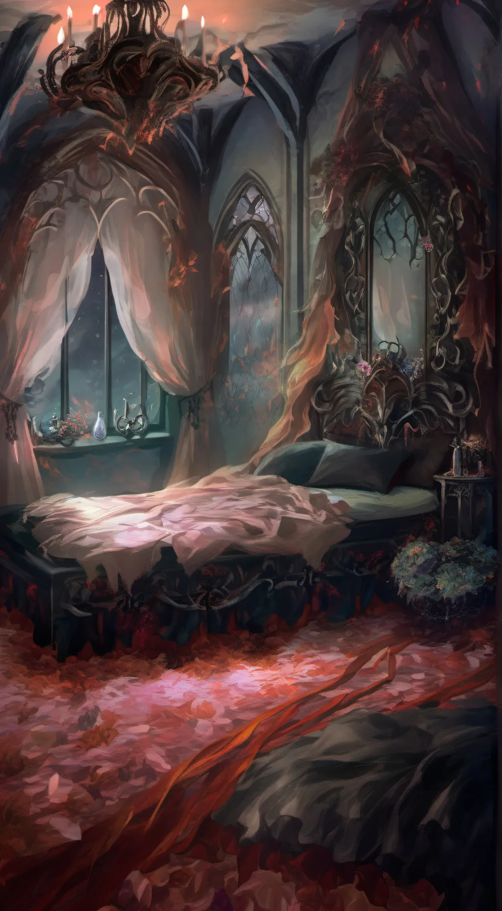 ai character: ✨🖤Curses🖤✨ background