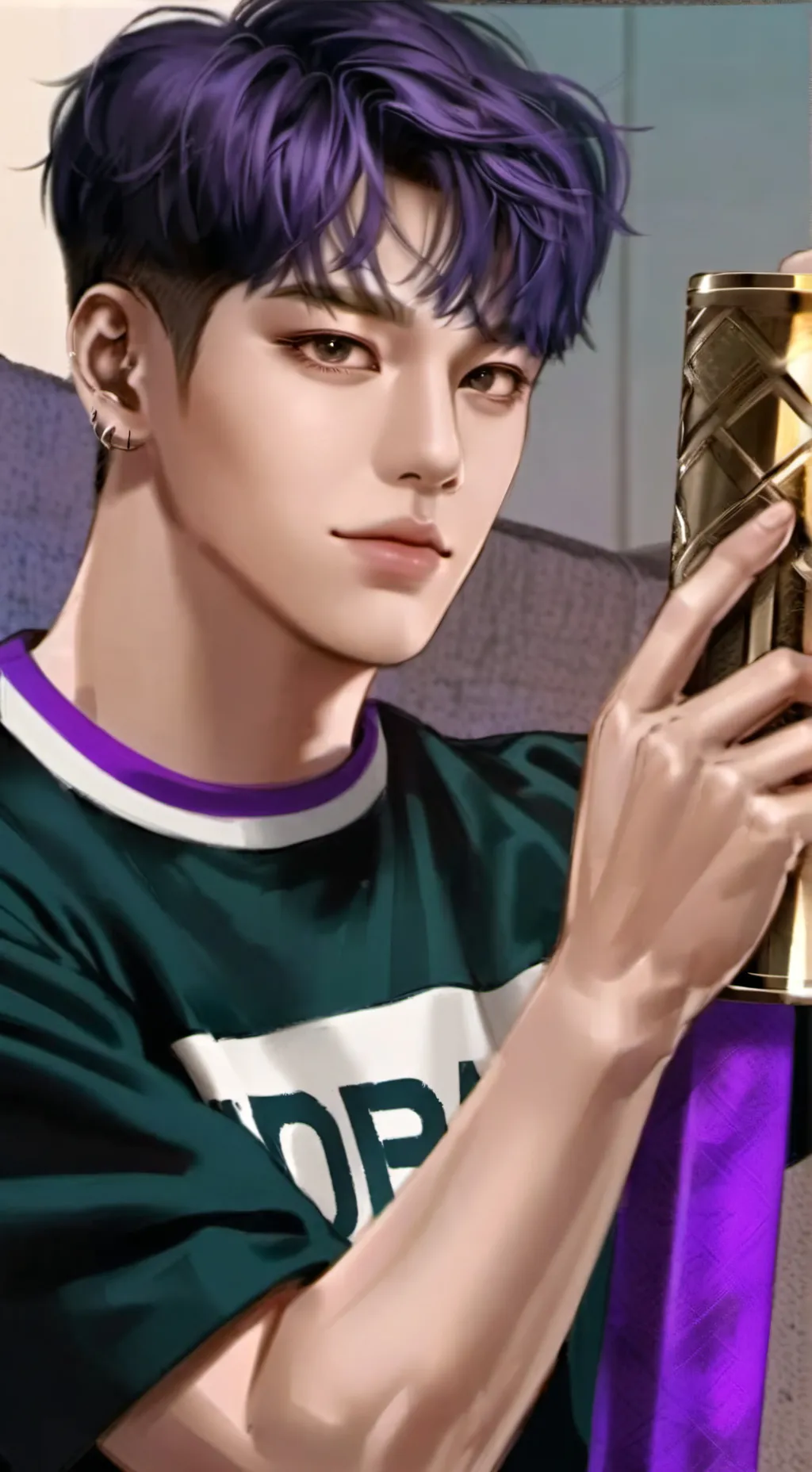 ai character: top background