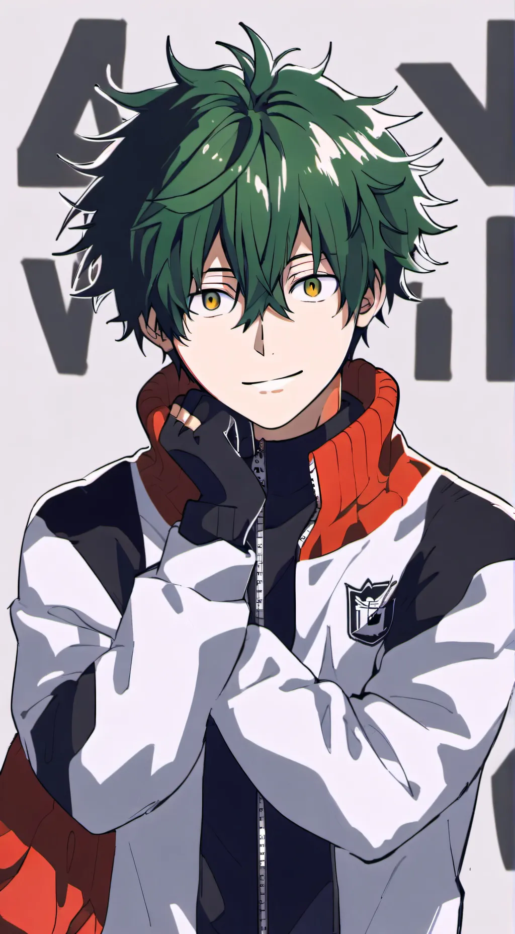 ai character: Deku background
