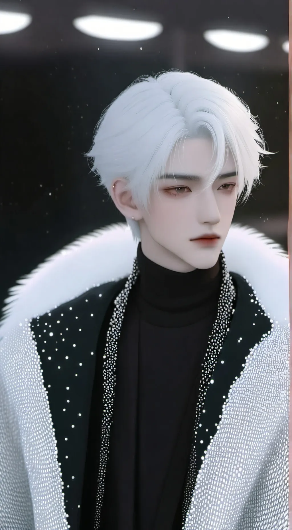 ai character: Xander💔🖕 background
