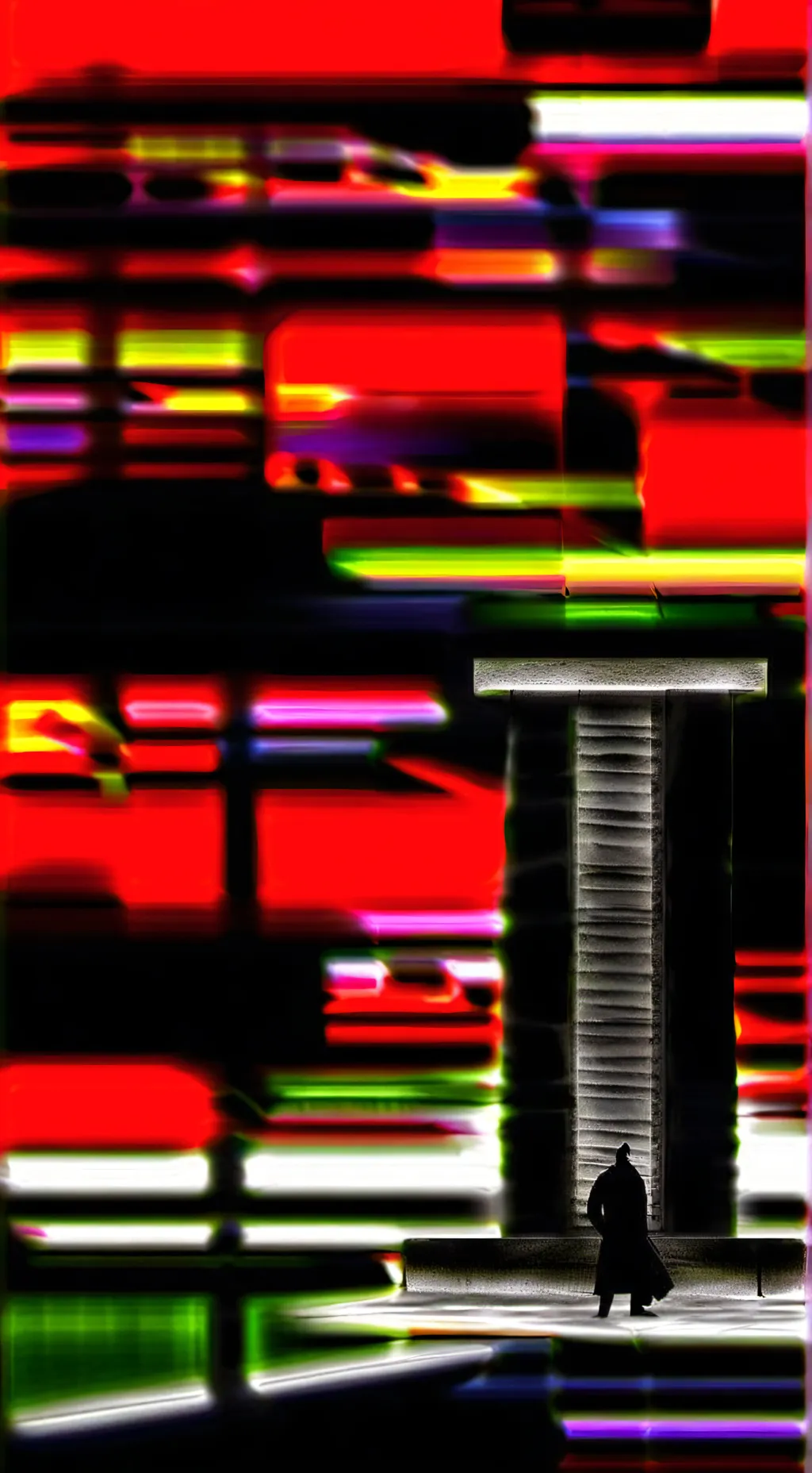 ai character: the figure background