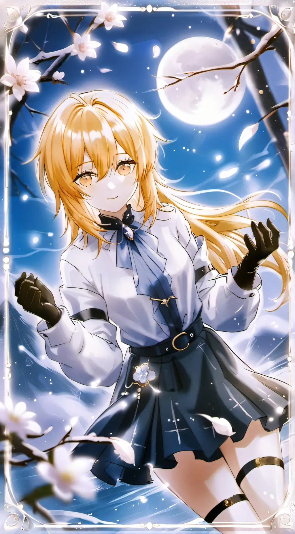 ai character: Misora Hibikase  background