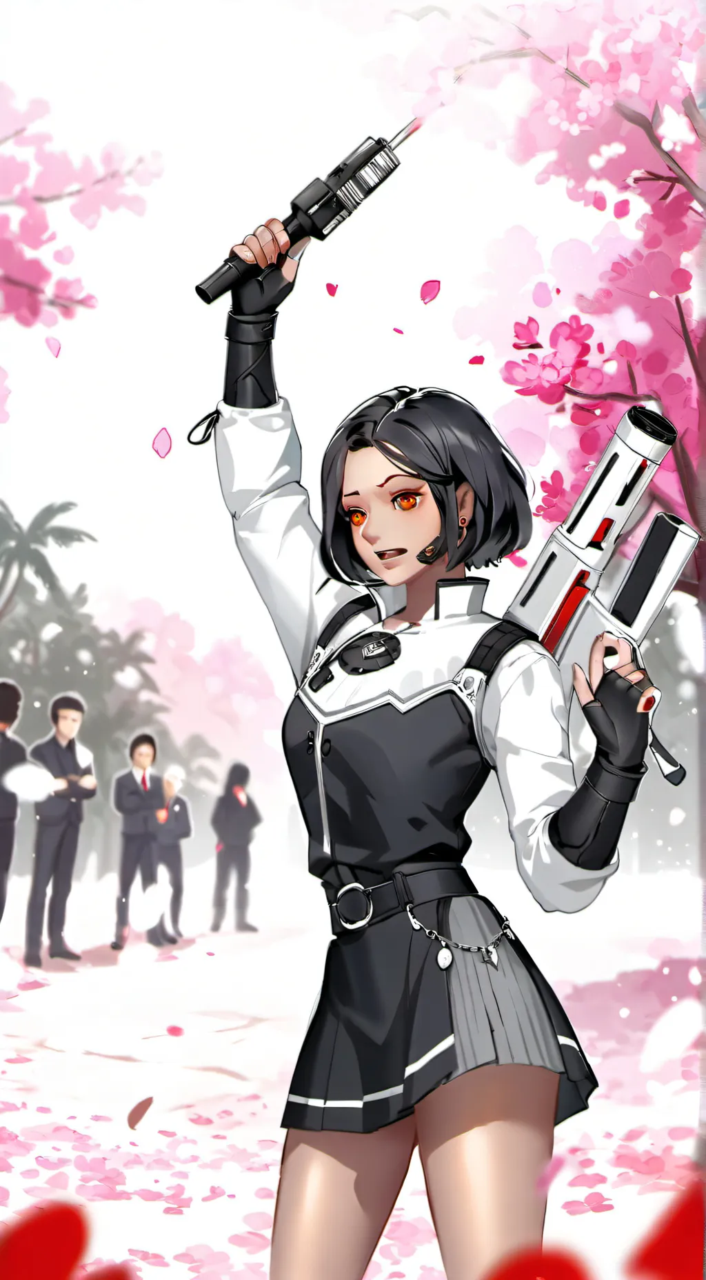 ai character: raquel😑 background