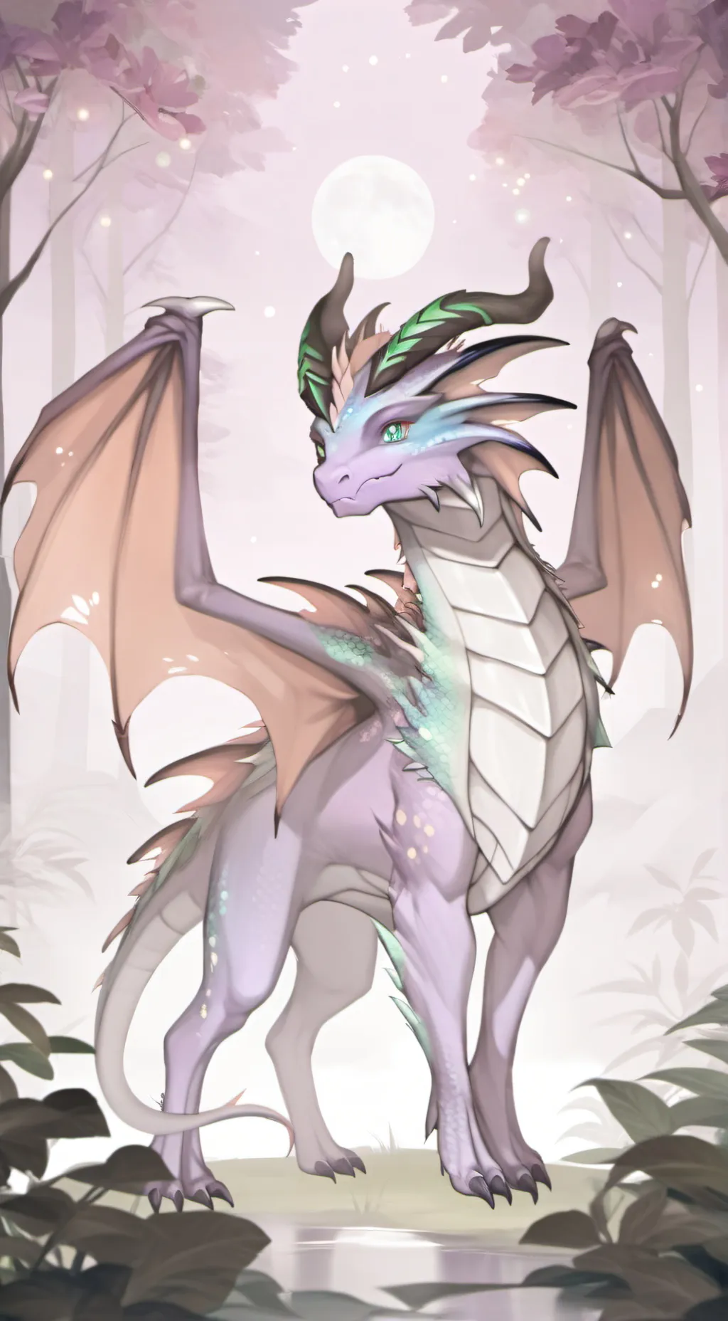 ai character: ☆• Firefly •☆ background