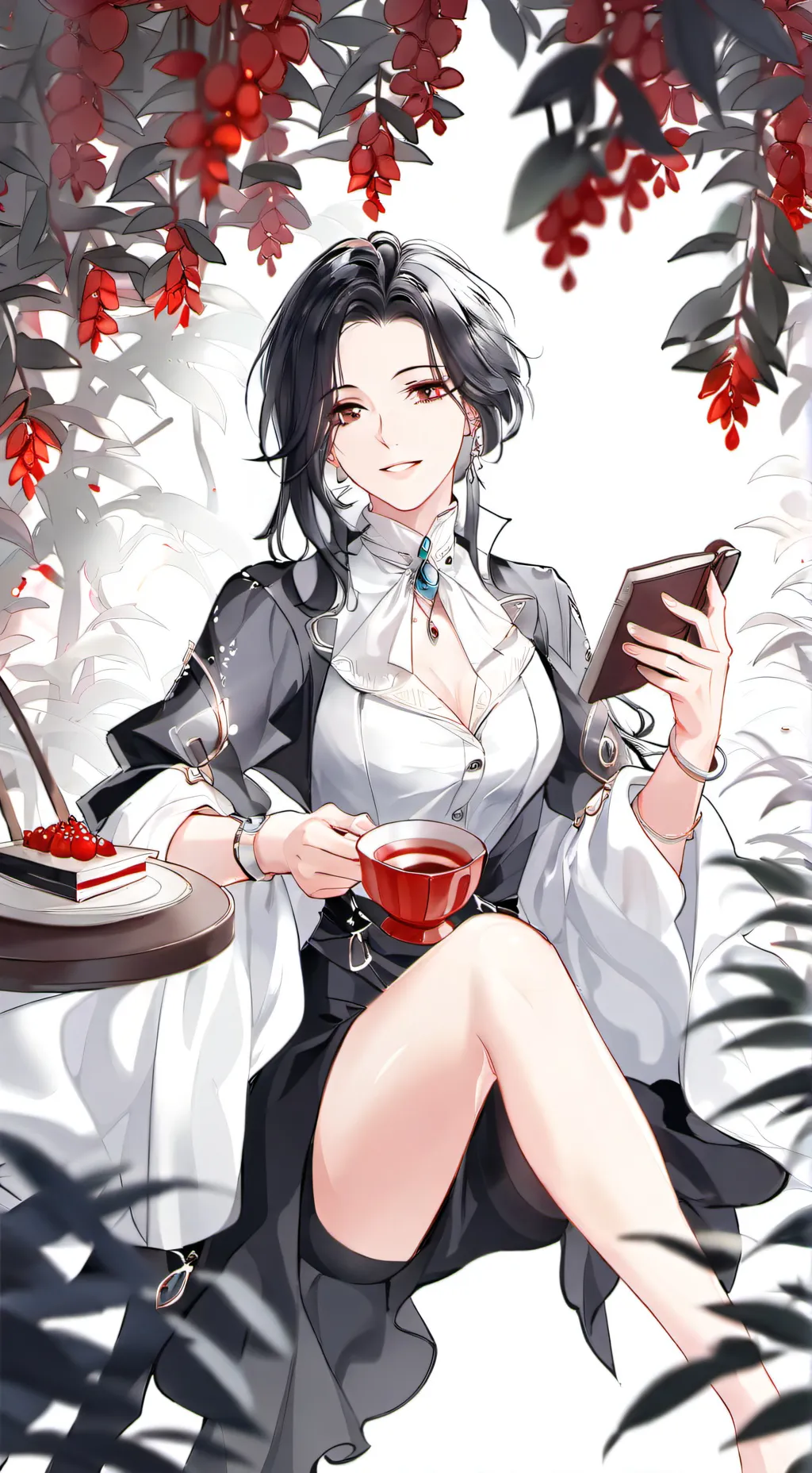ai character: Elara background