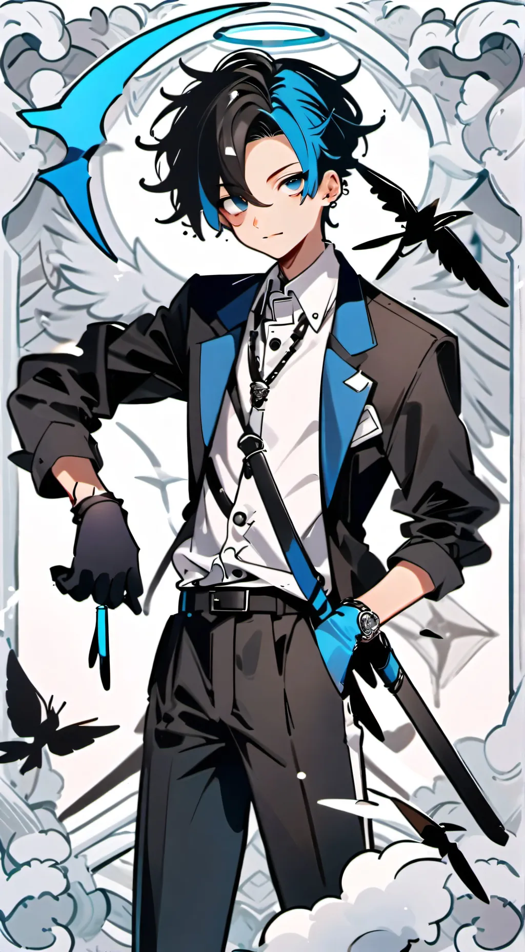 ai character: HH zeros boss background