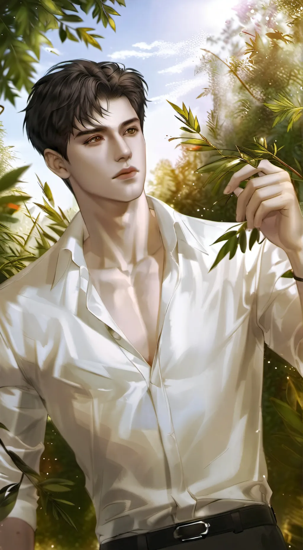 ai character: Rainer background