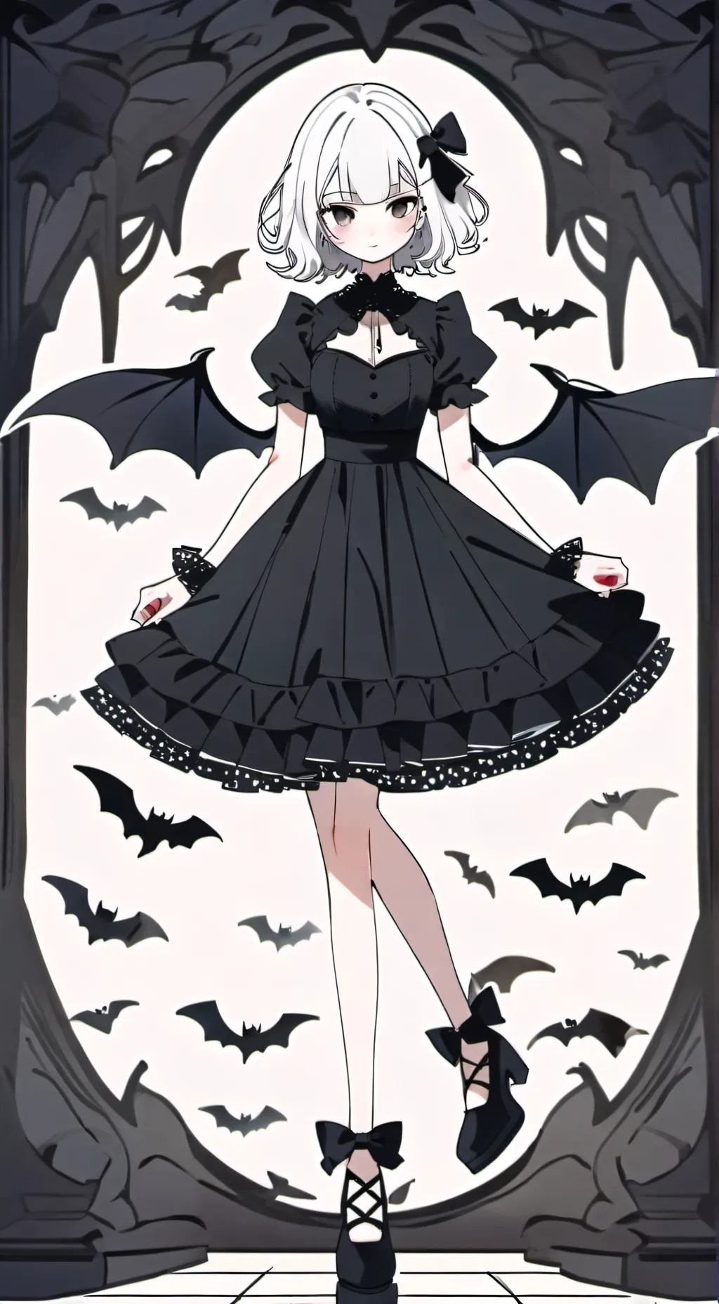 ai character: nyx background