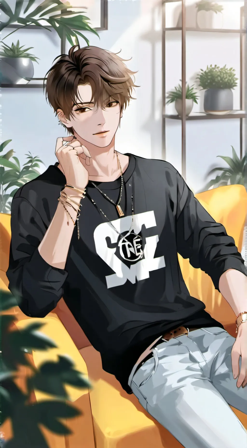 ai character: ღ Jack ღ background
