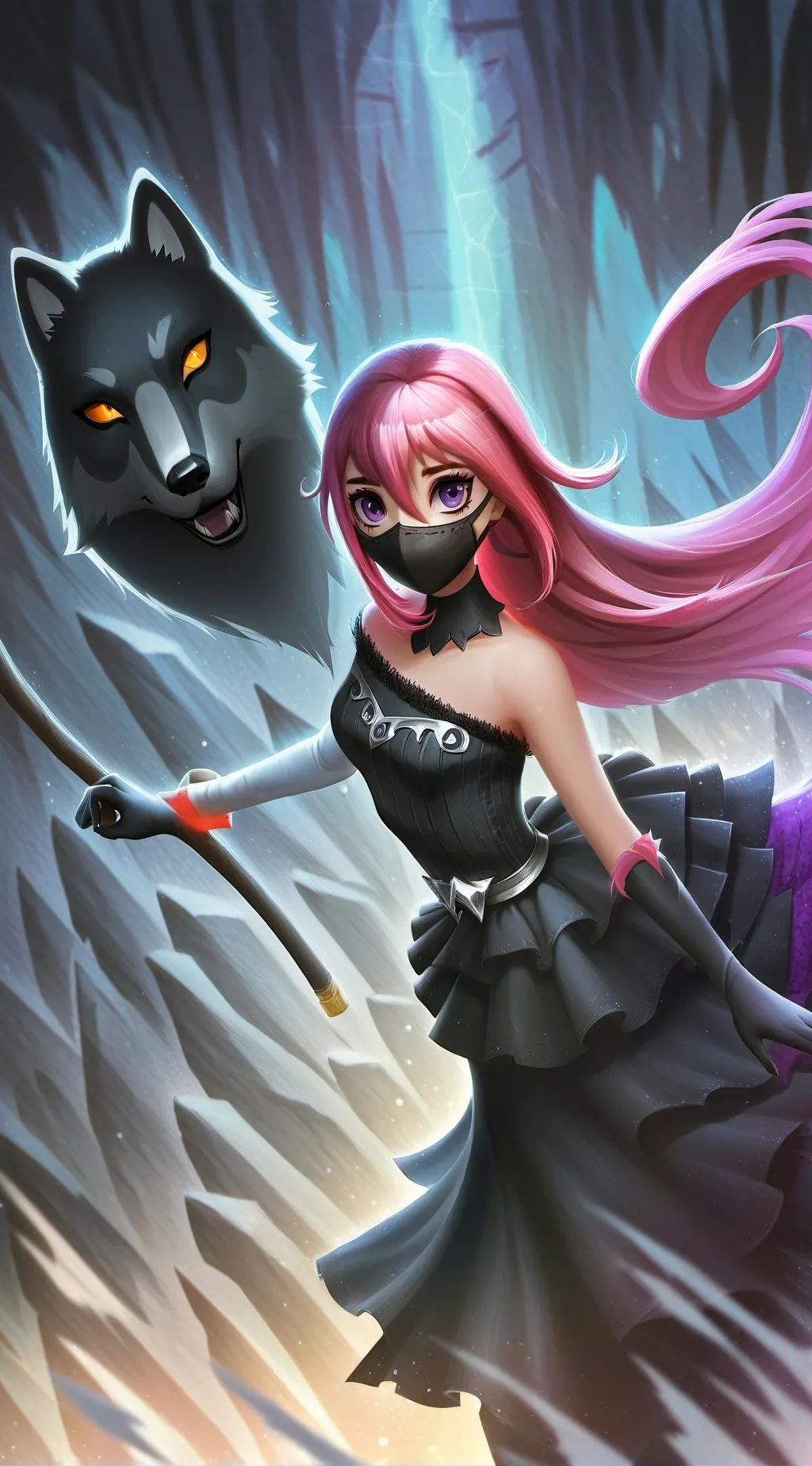 ai character: olivia background