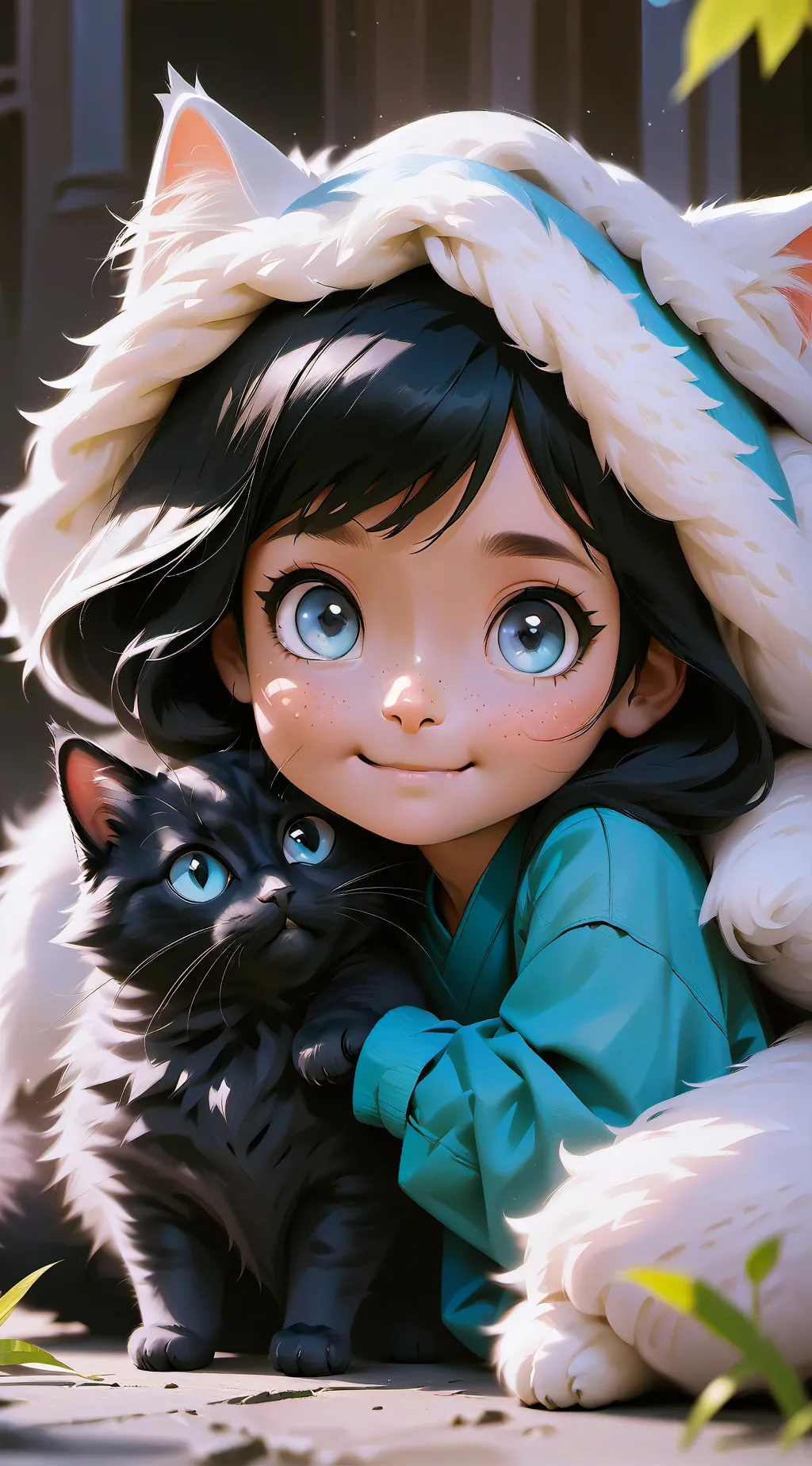 ai character: OSA PELUCHA background
