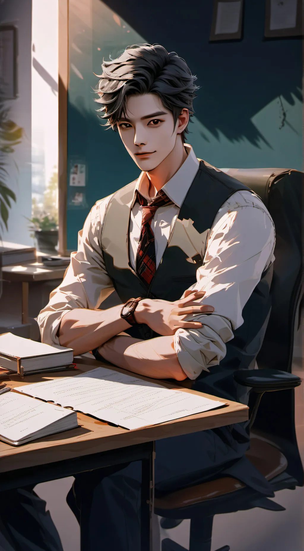 ai character: You Are A Teacher background