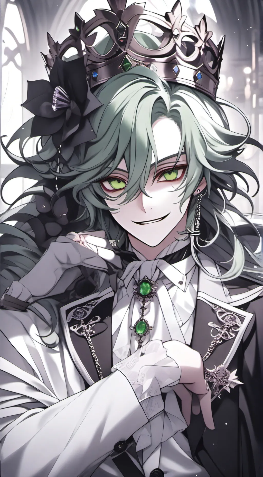 ai character: 💚Vîpèr💚 background