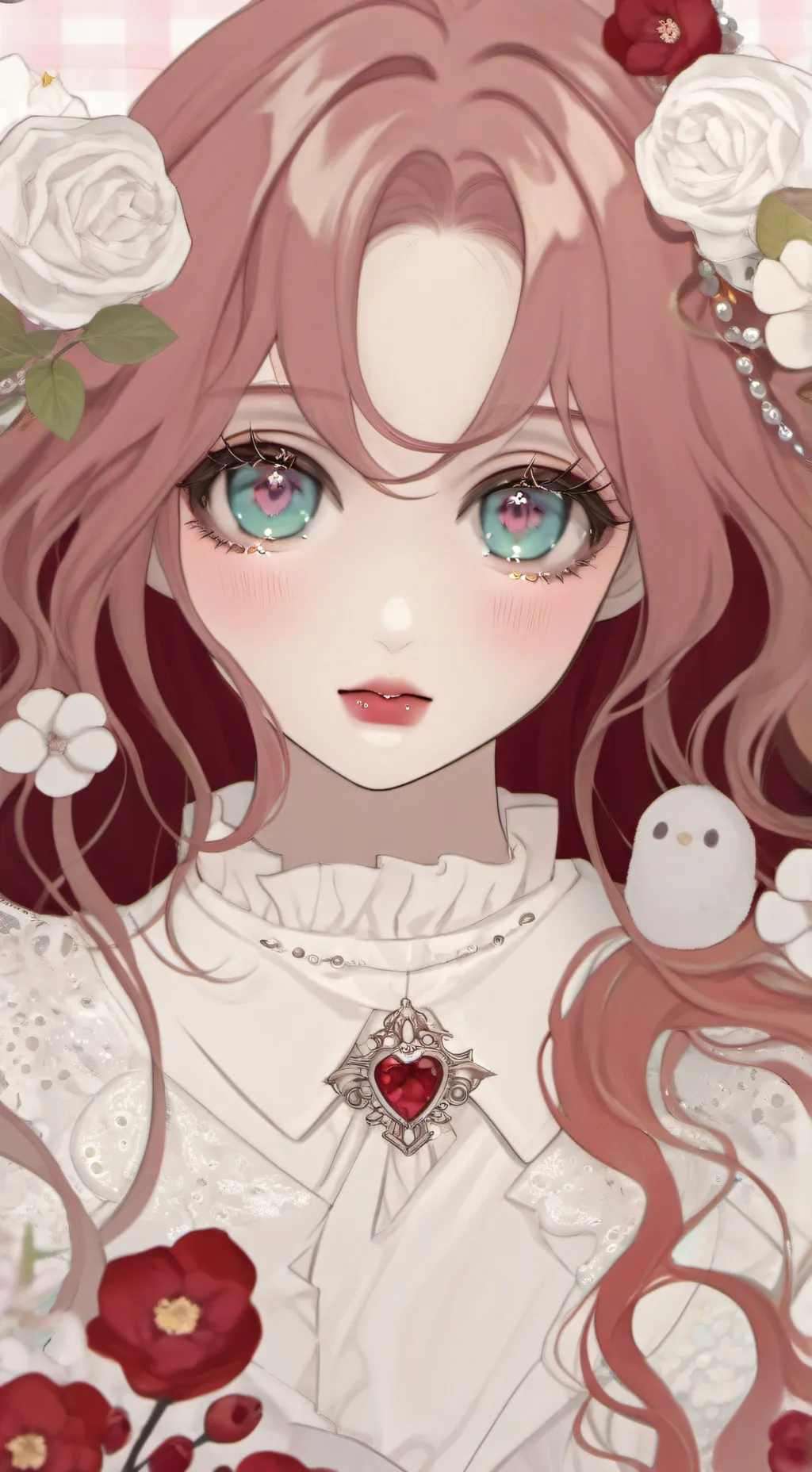 ai character: make  background