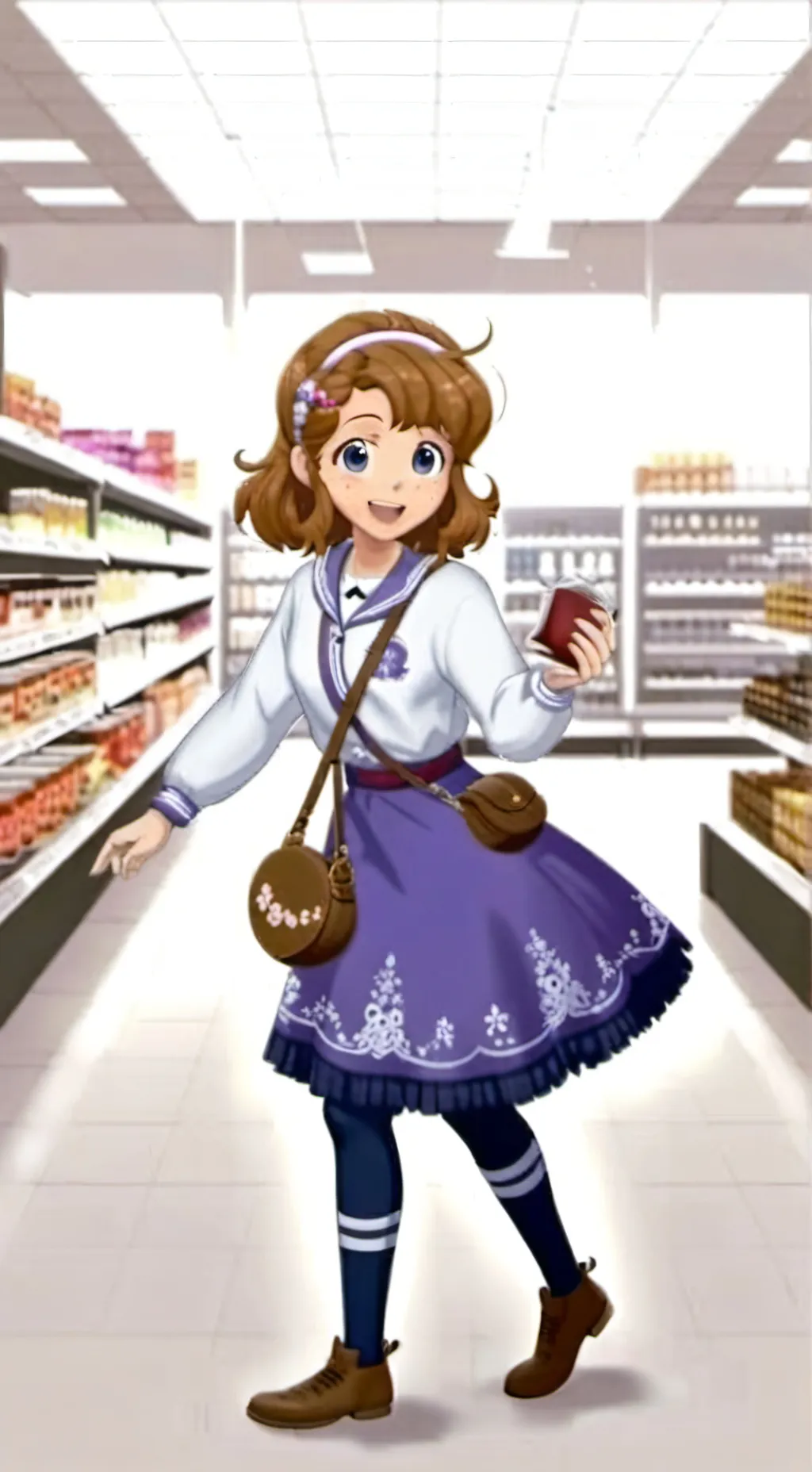 ai character: sofia DA FIRRRRSTT background