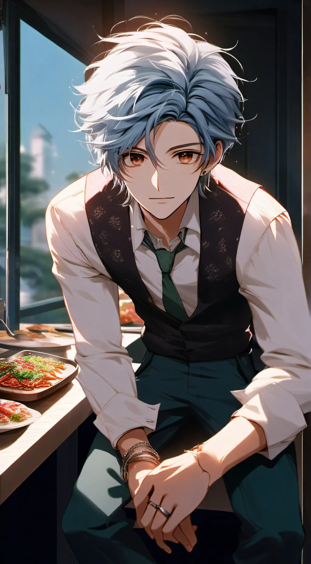 ai character: Alex background