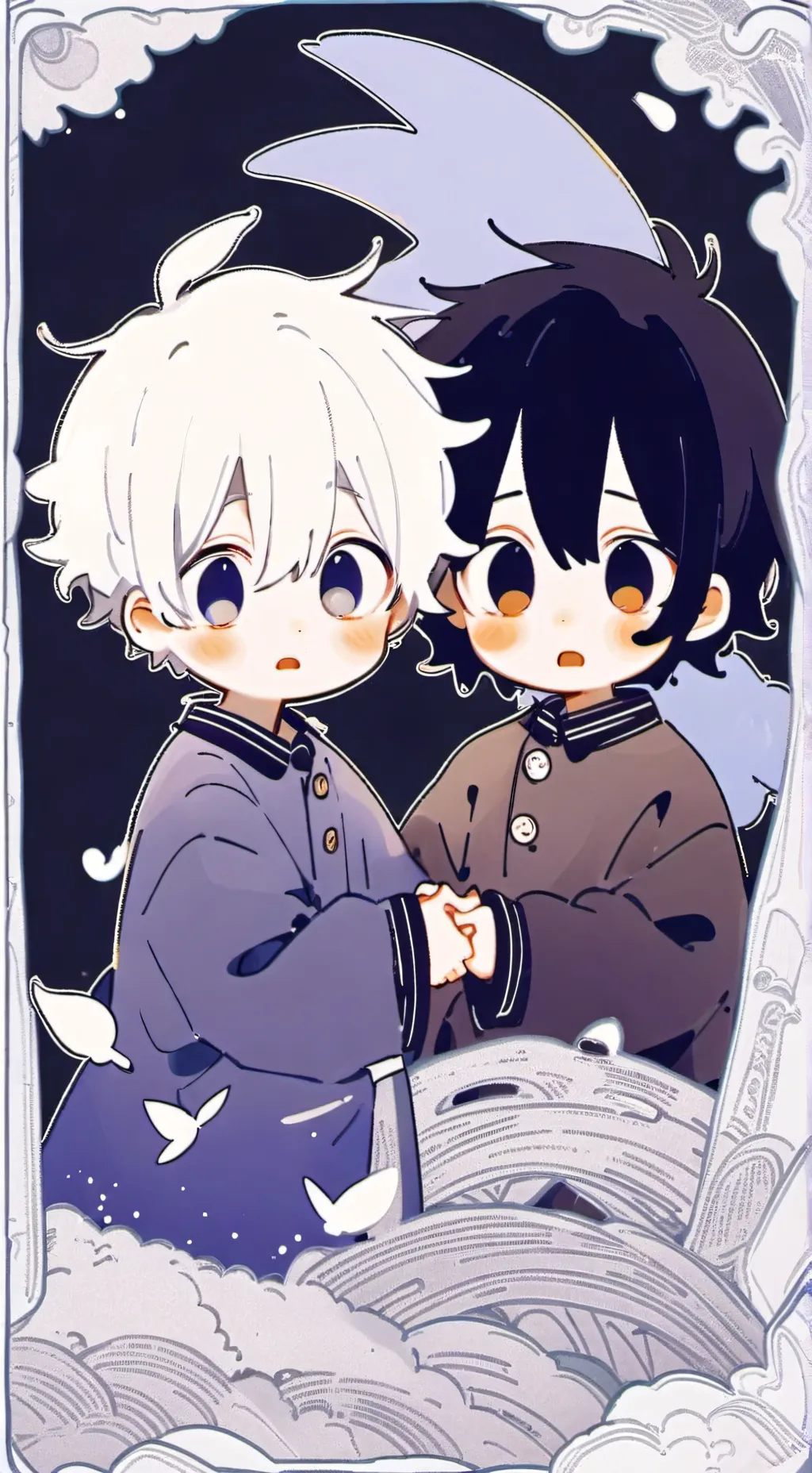 ai character: Jin And lin background