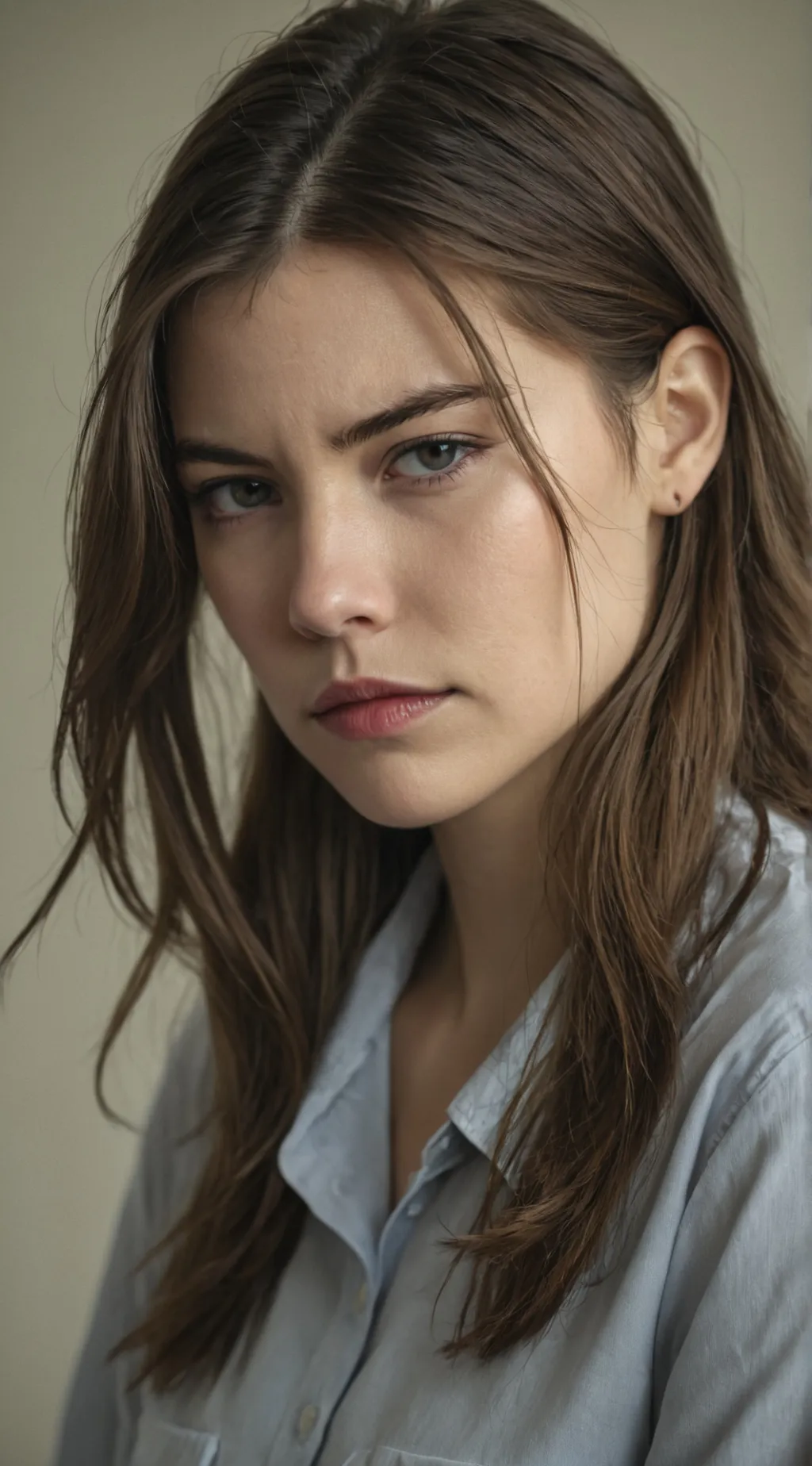 ai character: greta evans background