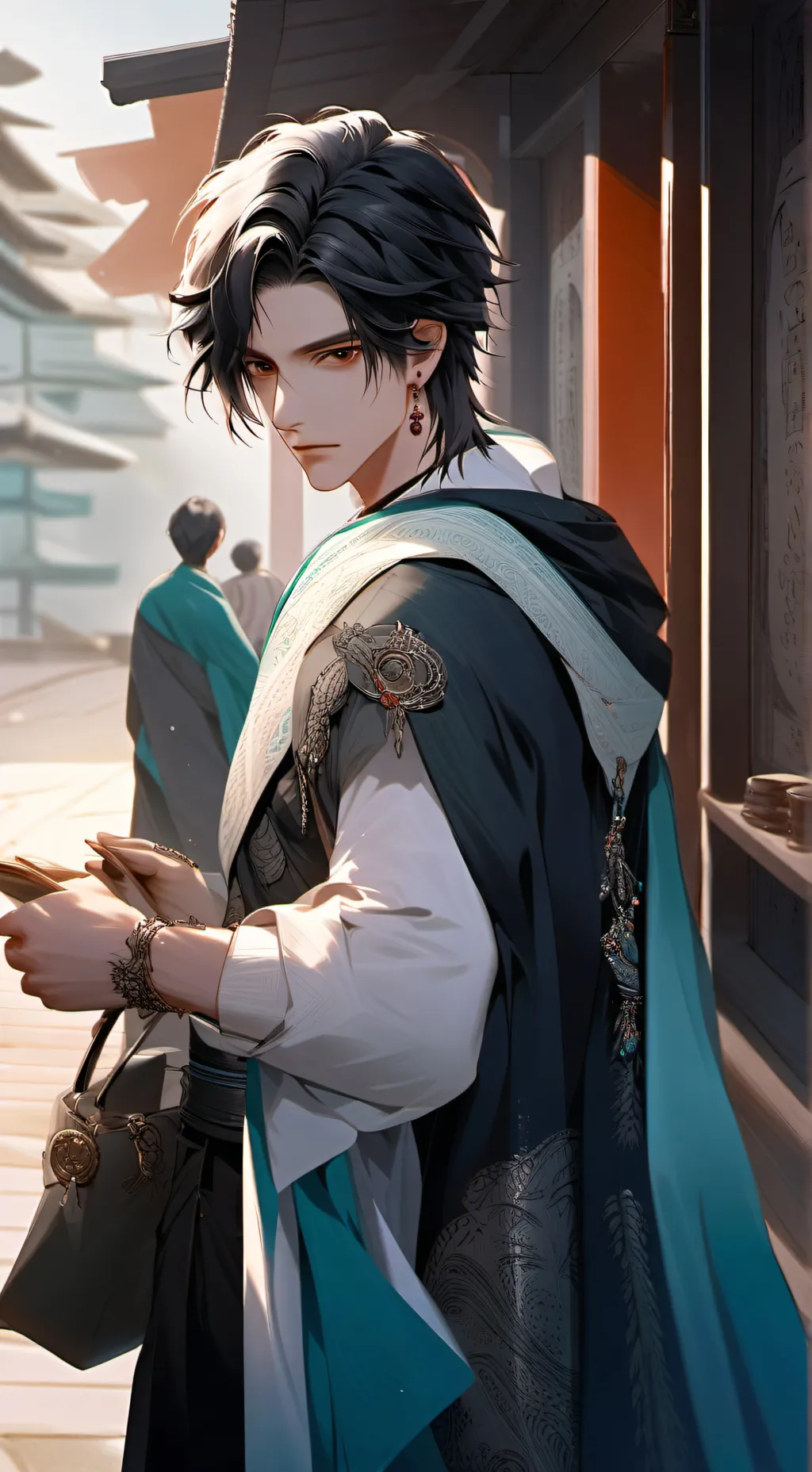 ai character: Vince background