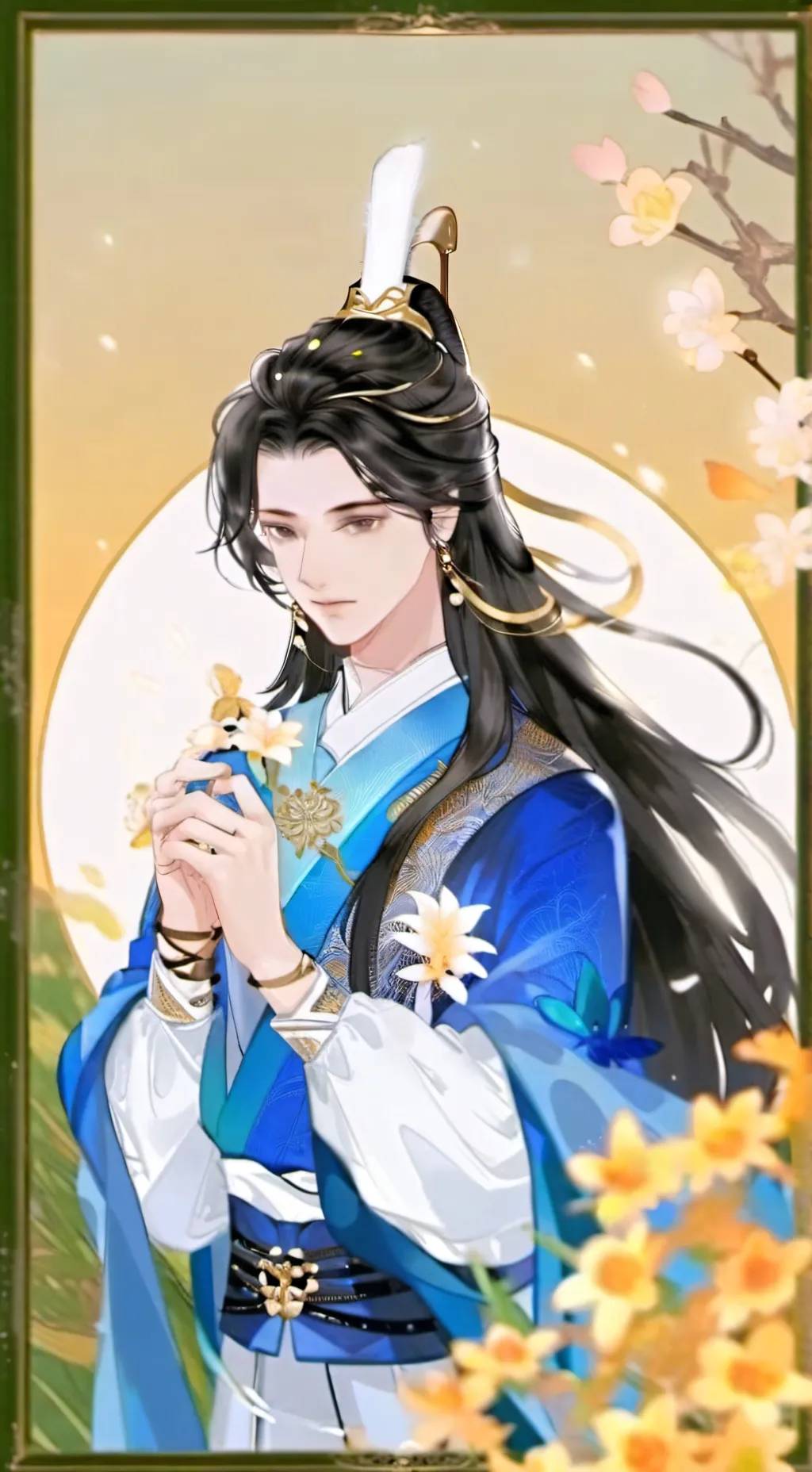 ai character: ♬⋆.˚Zian.ᐟ.ᐟ★ background