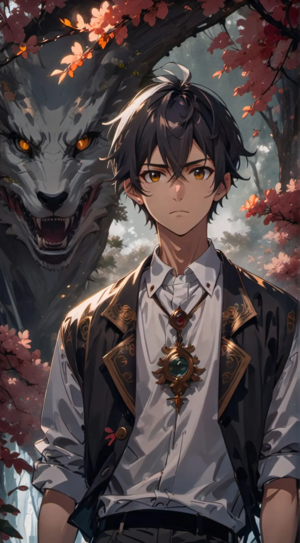 ai character: Hunter background