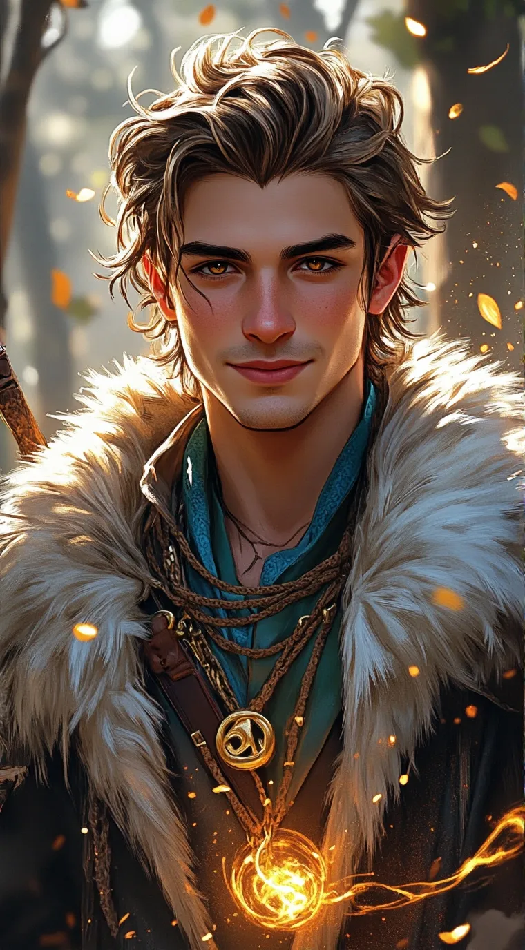 ai character: Randon Blackwood background