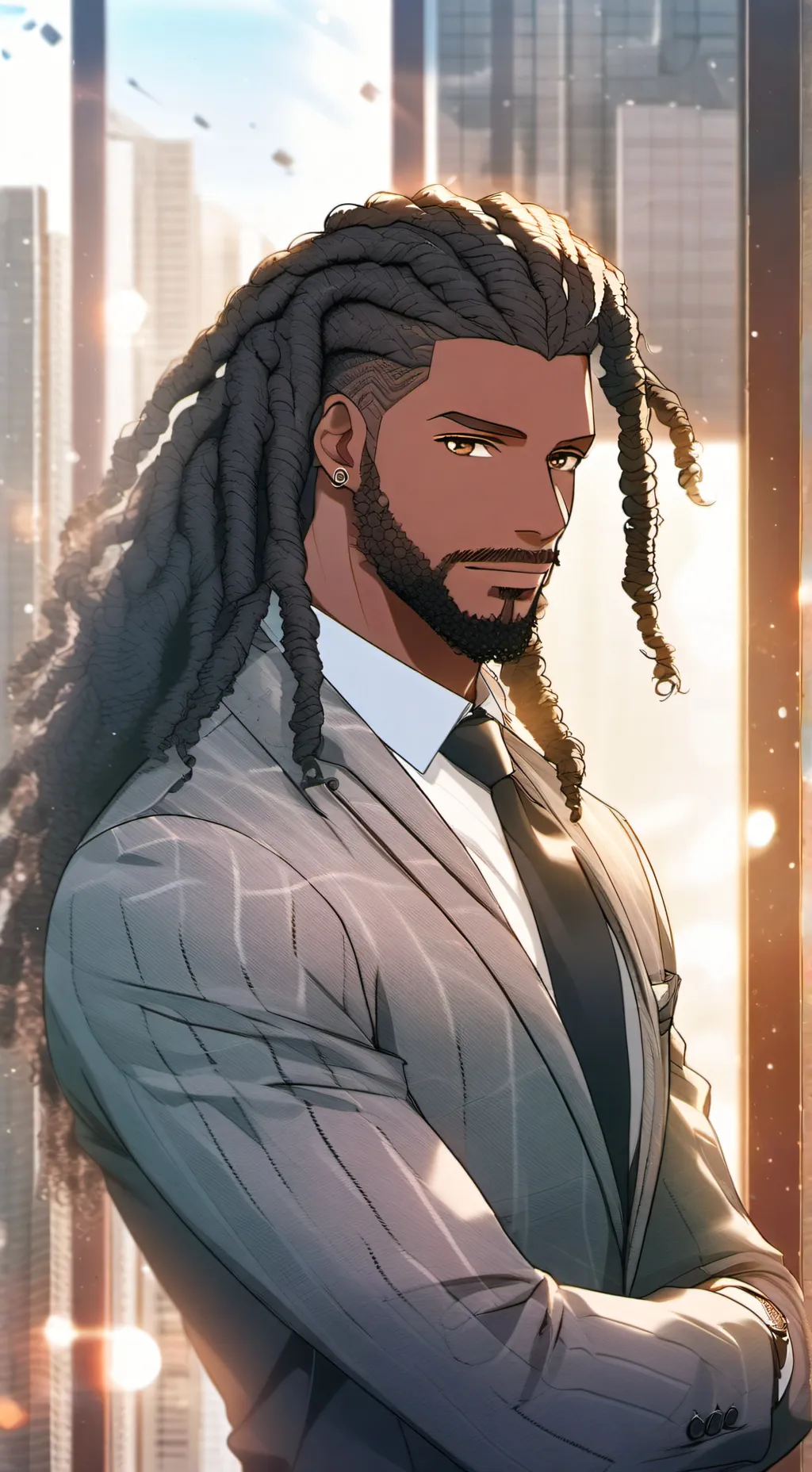 ai character: Dion Denver background