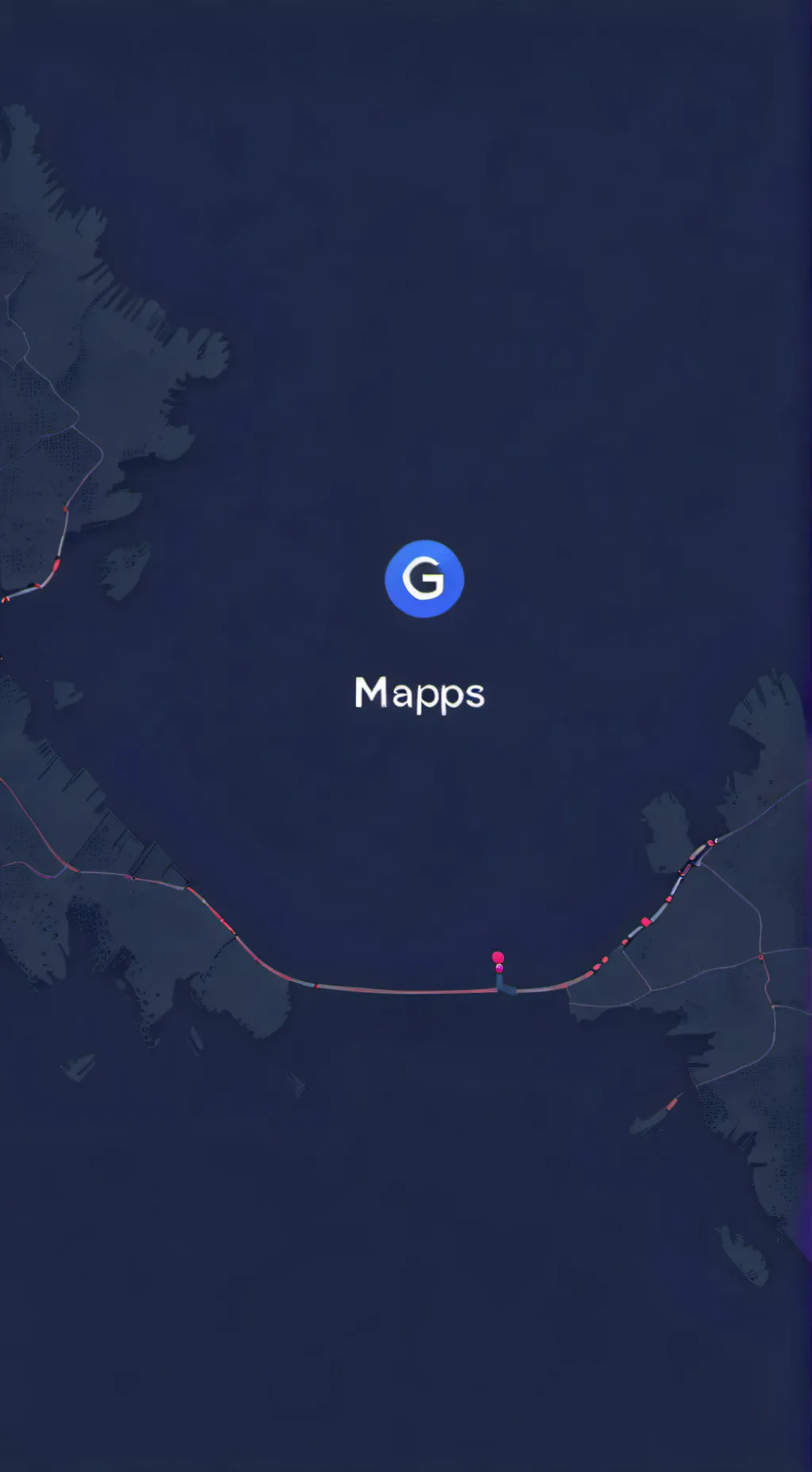 ai character: Google maps background